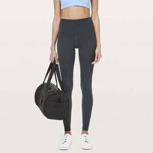 Lululemon Align Pant Leggings *Full Length 28" Melanite High Rise Nulu Size 8